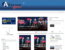 Tablet Screenshot of alfenasagora.com.br